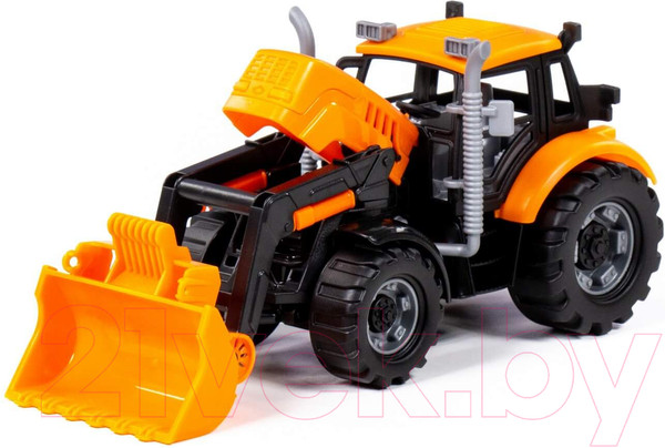 Изображение товара Погрузчик игрушечный Полесье Прогресс / 91802 (инерционный)