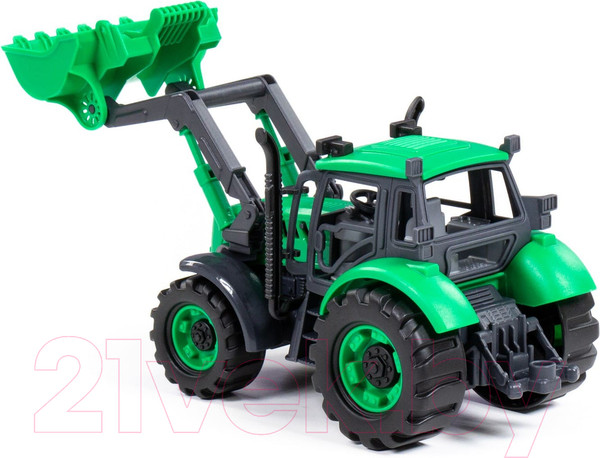 Изображение товара Погрузчик игрушечный Полесье Прогресс / 91796 (инерционный)