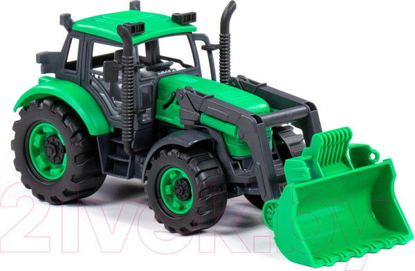 Изображение товара Погрузчик игрушечный Полесье Прогресс / 91796 (инерционный)