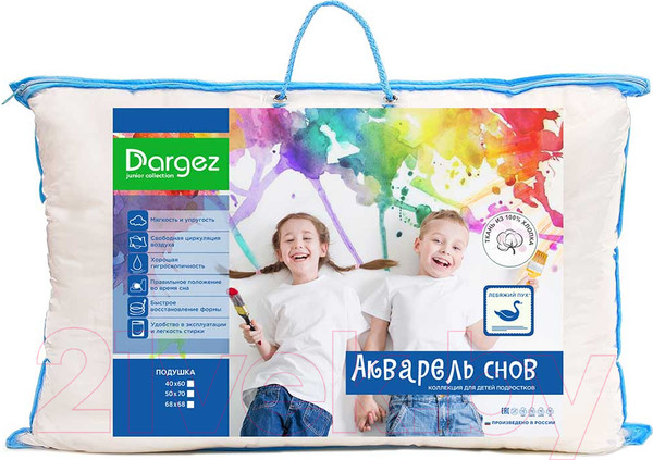 Изображение товара Подушка для сна Даргез Акварель снов / 11(52)10А (50x70)