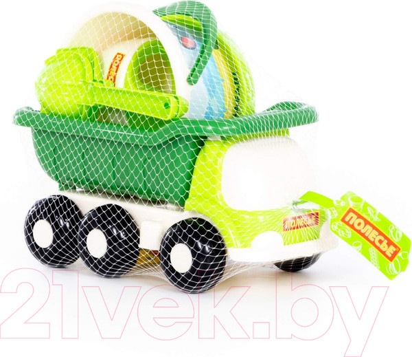 Изображение товара Набор игрушек для песочницы Полесье №640 Сафари Кеша / 93431 (в ассортименте)