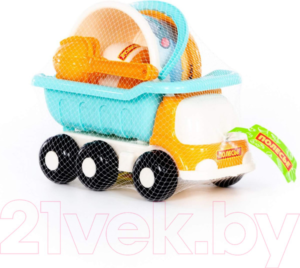 Изображение товара Набор игрушек для песочницы Полесье №640 Сафари Кеша / 93431 (в ассортименте)