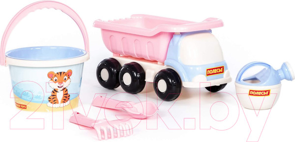 Изображение товара Набор игрушек для песочницы Полесье №640 Сафари Кеша / 93431 (в ассортименте)