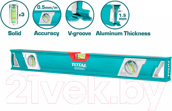 Изображение товара Уровень строительный TOTAL TMT26086