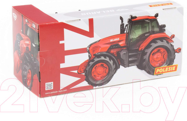 Изображение товара Трактор игрушечный Полесье Belarus с отвалом / 91895