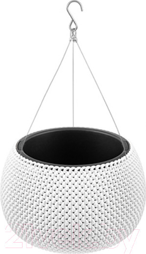 Изображение товара Кашпо El Casa Сфера / 640446 (белый)