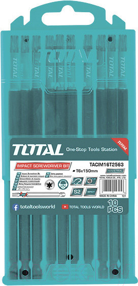 Изображение товара Набор бит TOTAL TACIM16T2563 (10шт)