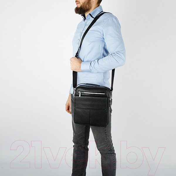 Изображение товара Сумка Poshete 249-8136-3-BLK (черный)