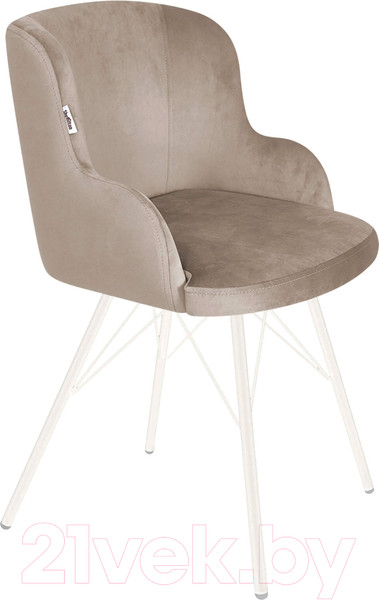 Изображение товара Стул Sheffilton SHT-ST39/S37 (латте/белый муар)