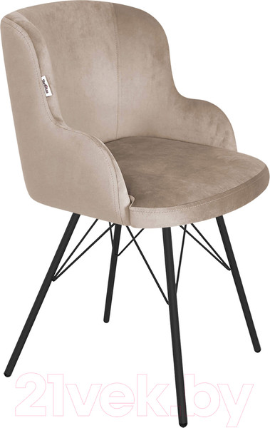 Изображение товара Стул Sheffilton SHT-ST39/S37 (латте/черный муар)