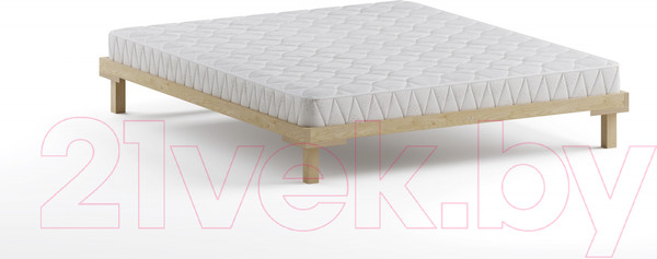 Изображение товара Полуторная кровать Домаклево Канапе 120x200 (береза)