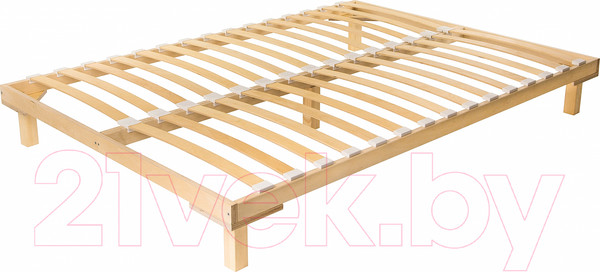 Изображение товара Полуторная кровать Домаклево Канапе 120x200 (береза)