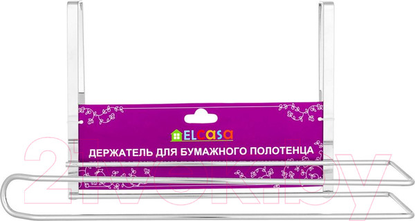 Изображение товара Держатель бумажных полотенец El Casa 240074 (серебристый)