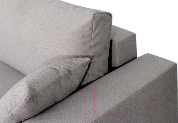 Изображение товара Диван угловой Мебельград Неаполь-2 Стандарт левый (аура темно-бежевый)