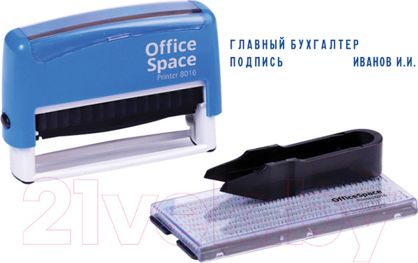 Изображение товара Штамп самонаборный OfficeSpace BSt_40511