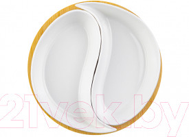 Изображение товара Менажница Elan Gallery Инь-Янь розы / 540272