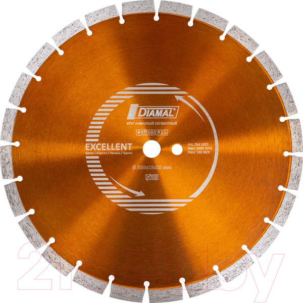 Изображение товара Отрезной диск алмазный Diamal DM1502