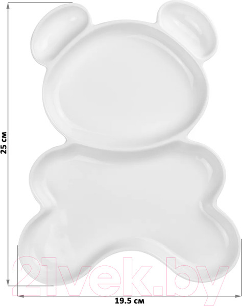 Изображение товара Менажница Elan Gallery Медвежонок / 540269