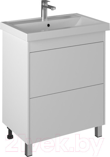 Изображение товара Тумба с умывальником Briz Риччи Фостер 70 / 360 03-08070-06 00 БЕЛ