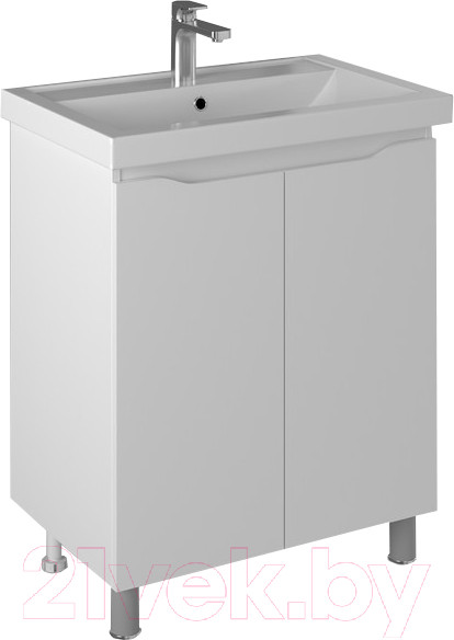 Изображение товара Тумба с умывальником Briz Мальта Фостер 70 / 365 03-02070-06 00 БЕЛ
