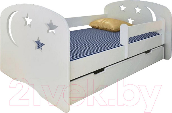 Изображение товара Кровать-тахта Мебель детям Ночь 80x180 Н-180