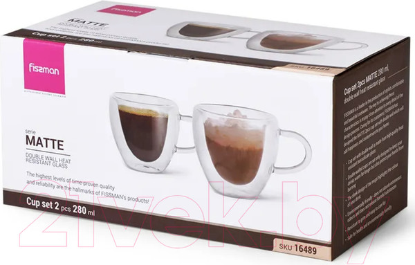 Изображение товара Набор кружек Fissman Matte 16489