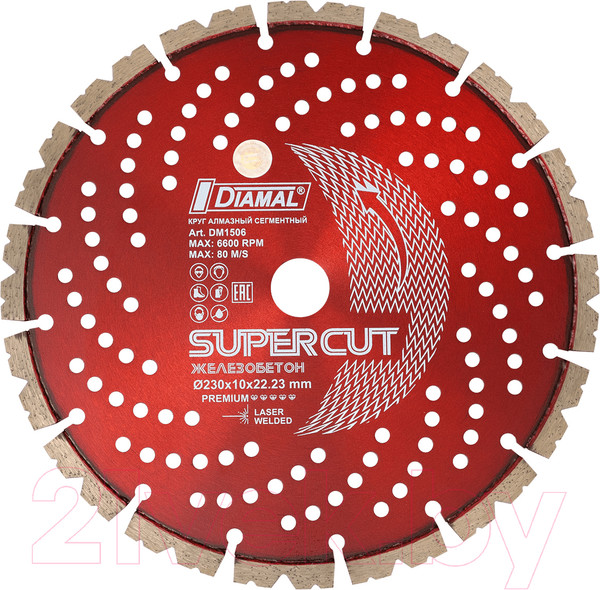Изображение товара Отрезной диск алмазный Diamal DM1506