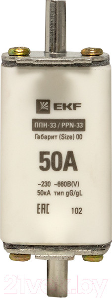 Изображение товара Предохранитель плавкий EKF PROxima Fus-33/160/50