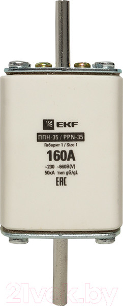 Изображение товара Предохранитель плавкий EKF PROxima fus-35/250/160