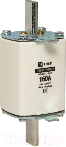 Изображение товара Предохранитель плавкий EKF PROxima fus-35/250/160