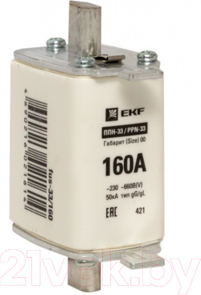 Изображение товара Предохранитель плавкий EKF PROxima fus-33/160