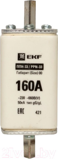 Изображение товара Предохранитель плавкий EKF PROxima fus-33/160