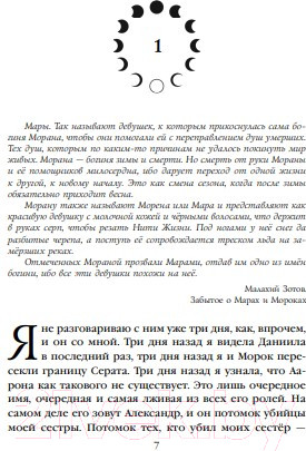 Изображение товара Книга Черным-бело Мара и Морок. Особенная Тень. Мягкая обложка (Арден Л.)