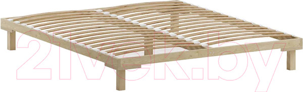 Изображение товара Двуспальная кровать Домаклево Канапе 160x200 (береза)