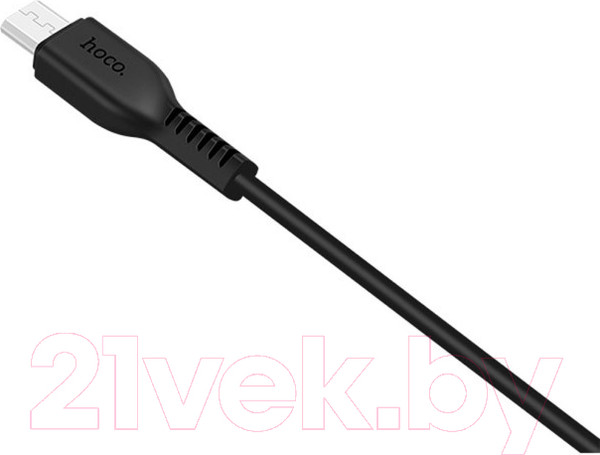 Изображение товара Кабель Hoco X20 Flash MicroUSB (3м, черный)