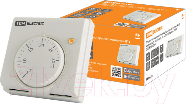 Изображение товара Терморегулятор для теплого пола TDM SQ2503-0009