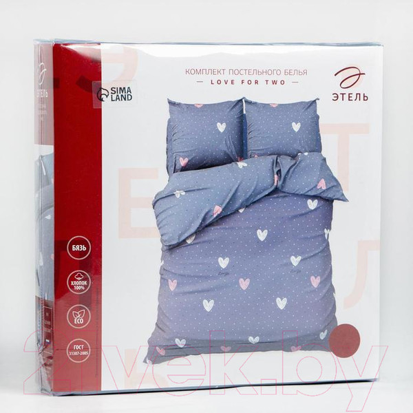 Изображение товара Комплект постельного белья Этель Love For Two / 6632116