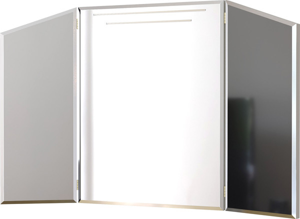 Изображение товара Зеркало Bravo Мебель Олимп Лак настенное (холодный серый/фисташковый)