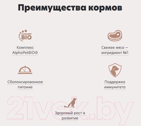 Изображение товара Сухой корм для собак AlphaPet Superpremium Puppy мелких пород с ягненком и индейкой / 121105 (1.5кг)