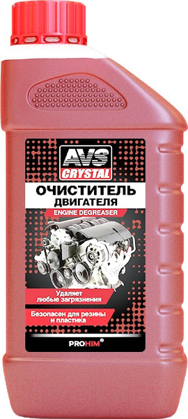 Изображение товара Очиститель двигателя AVS AVK-657 / A07561S (1л, концентрат)
