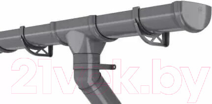 Изображение товара Кронштейн желоба Технониколь Оптима металлический 067120 (серый)