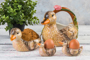 Изображение товара Подставка для яйца Elan Gallery Уточки / 340051