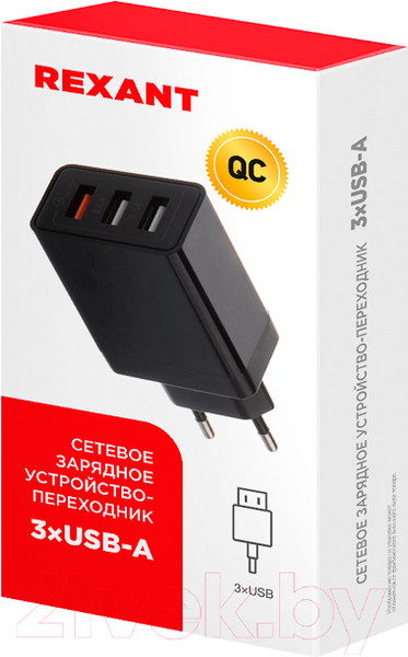 Изображение товара Адаптер питания сетевой Rexant 18-2215