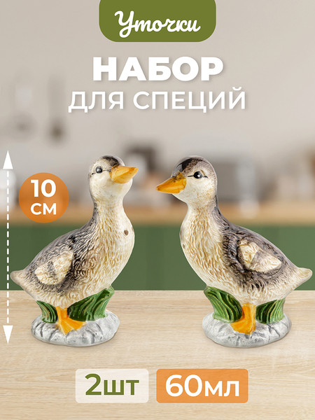 Изображение товара Набор для специй Elan Gallery Уточки / 340058