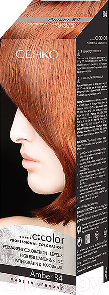 Изображение товара Крем-краска для волос C:EHKO C:Color 84 (янтарь)