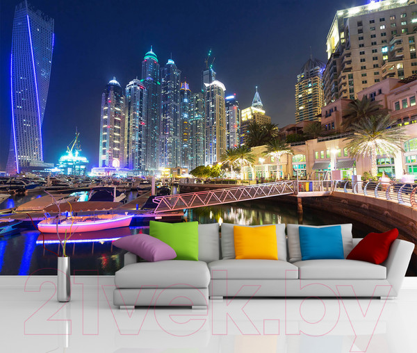 Изображение товара Фотообои листовые Citydecor Неон (400x254)