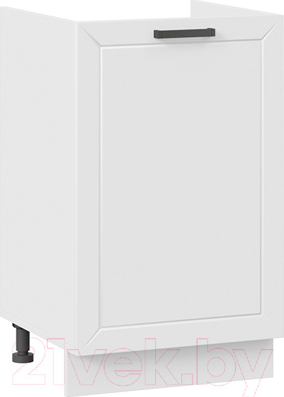 Изображение товара Шкаф под мойку ТриЯ Лорас 1Н5М (белый/холст белый)