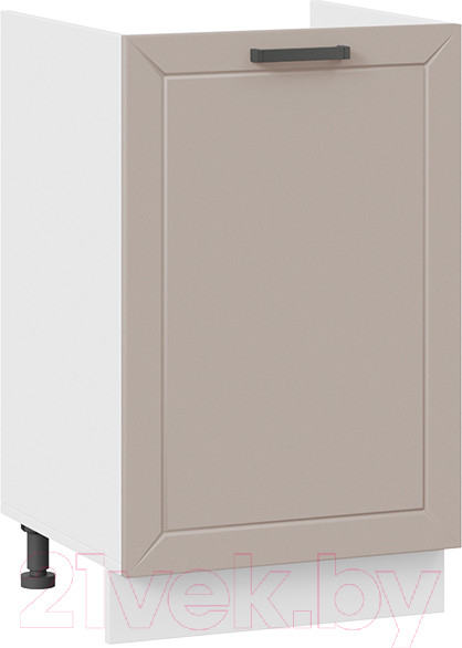 Изображение товара Шкаф под мойку ТриЯ Лорас 1Н5М (белый/холст латте)