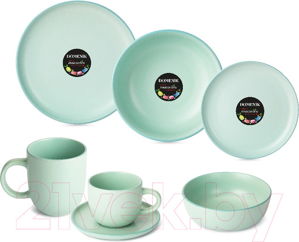 Изображение товара Чашка с блюдцем Domenik Macarons DM7004