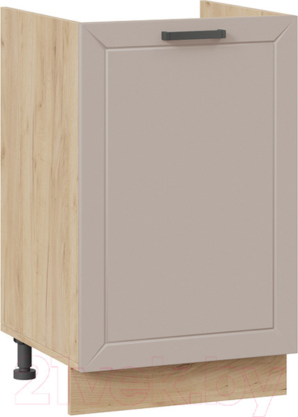 Изображение товара Шкаф под мойку ТриЯ Лорас 1Н5М (дуб крафт золотой/холст латте)